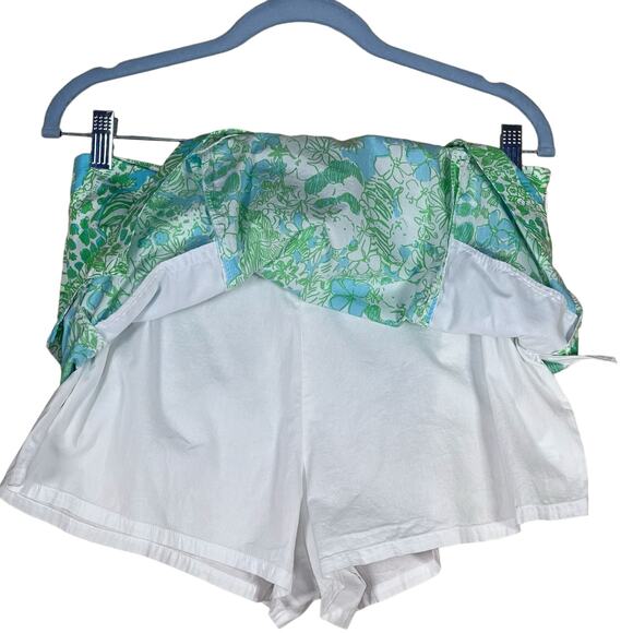 Lilly Pulitzer Women’s “Limeade Its a Jungle” Tropical Print Skort w/Pockets 6 - Picture 4 of 9